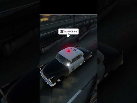 This Police Car Beat the Impossible Drift Track 💀