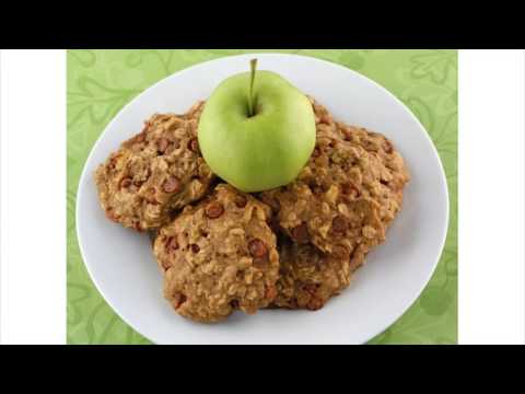 Christmas Apple Oatmeal Cookies