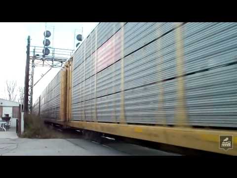 CN Freight Trains in London, ON