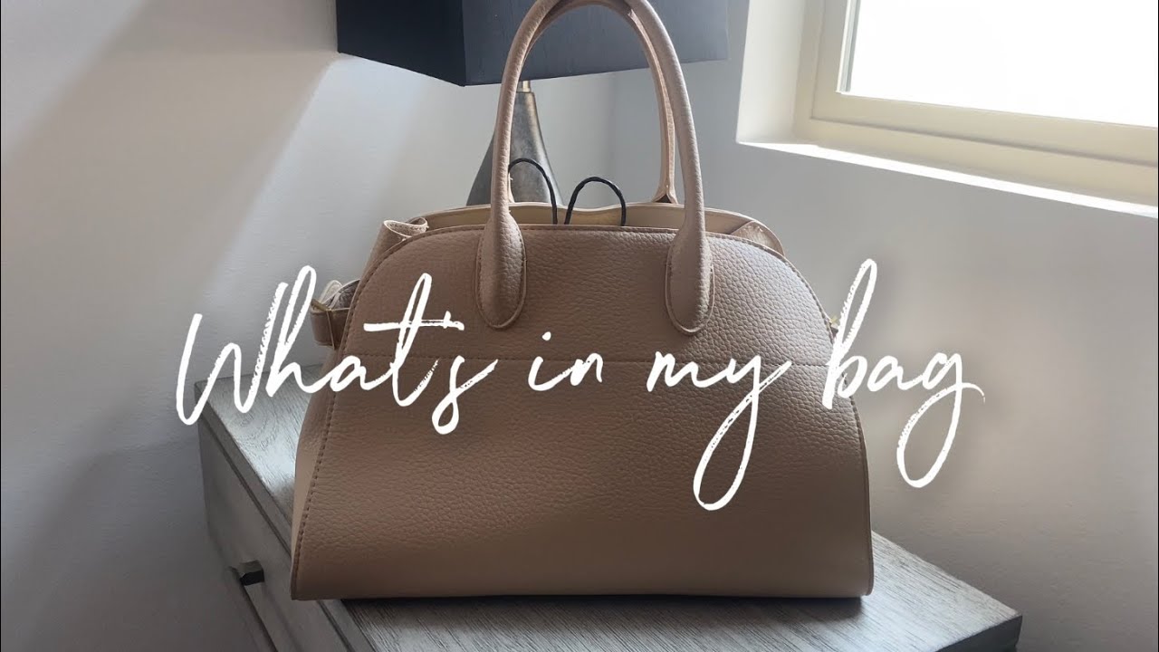 What’s in my bag | The Row Margaux 15 DUPE 