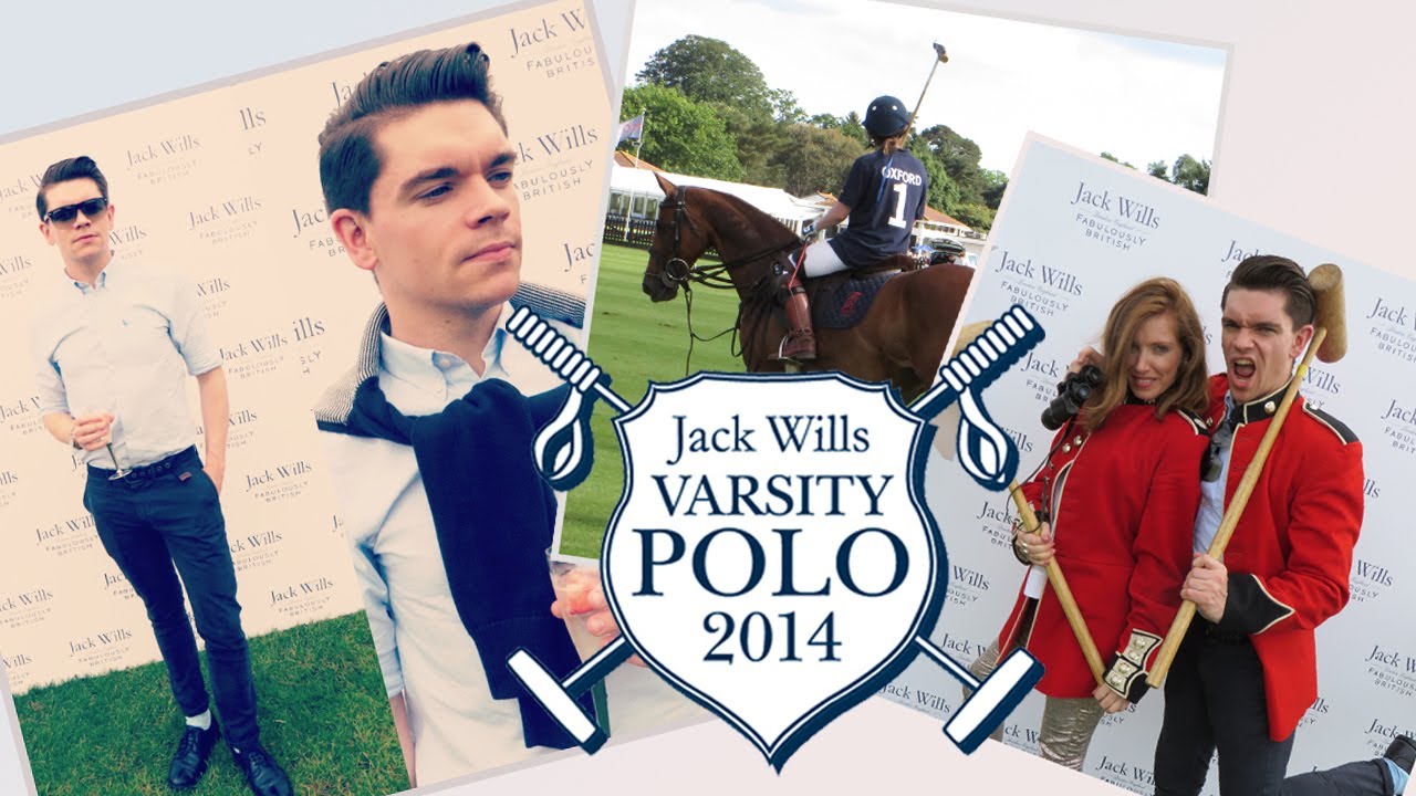 Jack Wills Varsity Polo  Sunshine and Champagne 