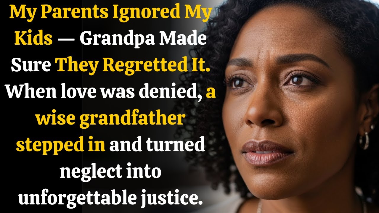 My Parents Ignored My Kids — Grandpa Made Sure They Regretted It