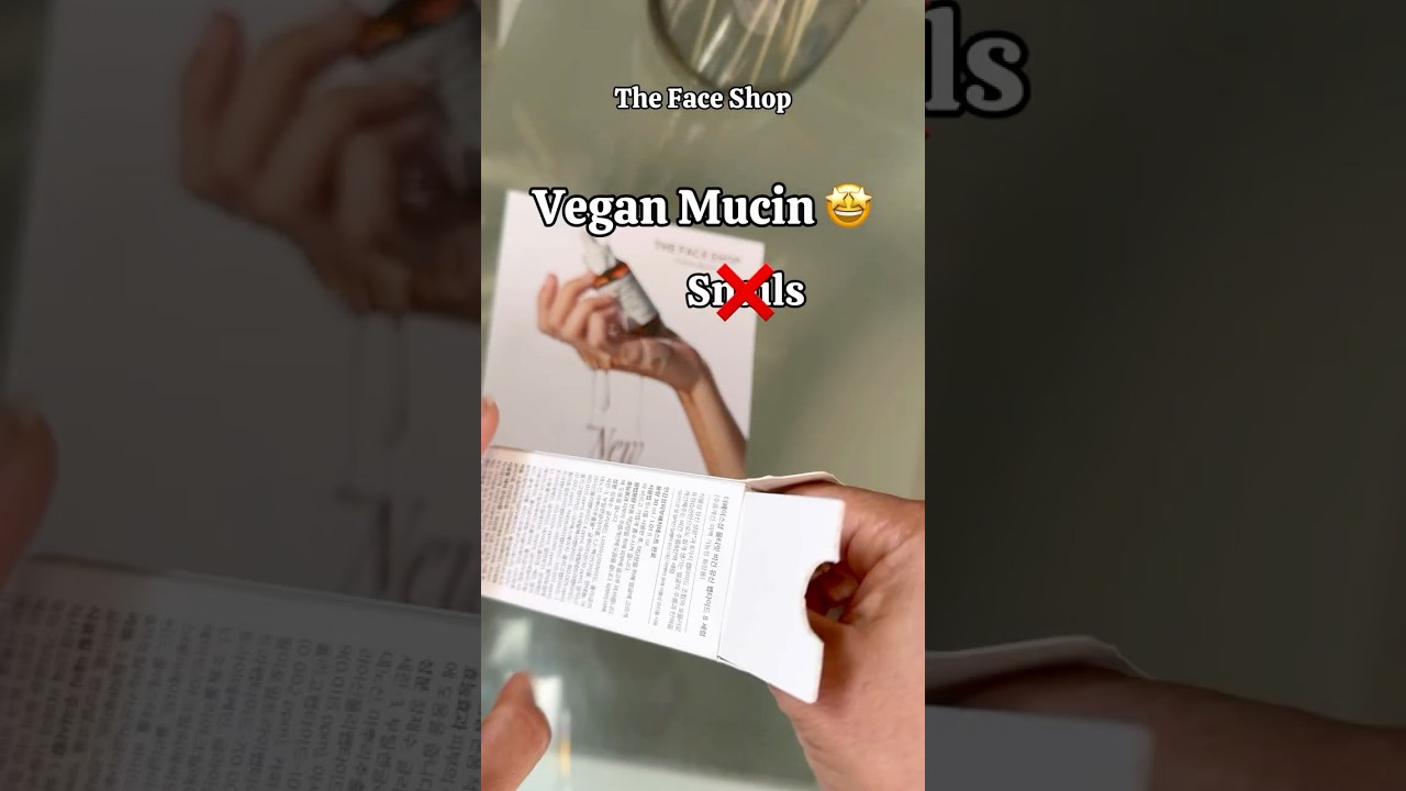 Anti Aging 🤩 VEGAN  MUCIN  