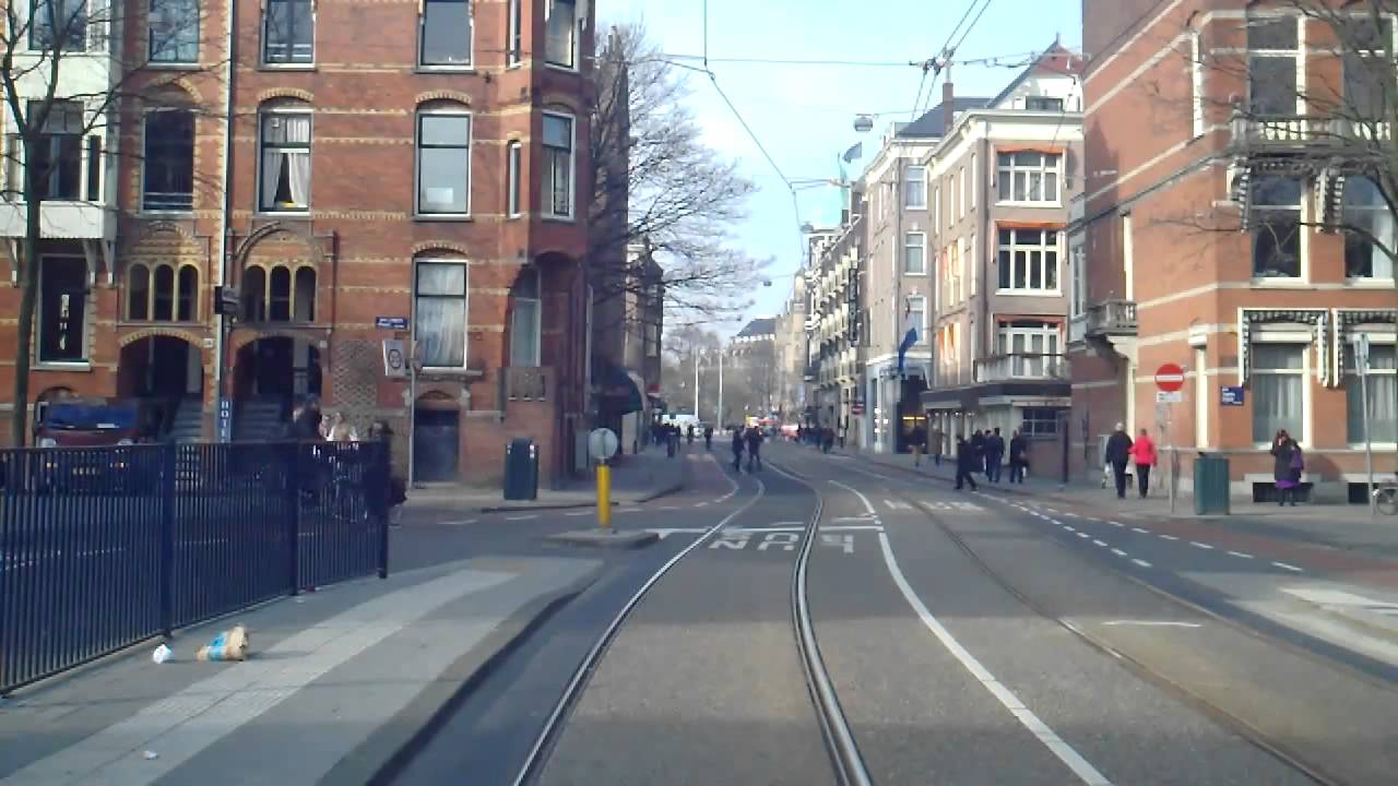 GVB Amsterdam Tramlijn 2 Achteruitrit, Centraal Station Nieuw Sloten