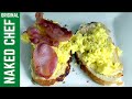 Microwave Scrambled Eggs & Bacon| How to make breakfast recipe | Student