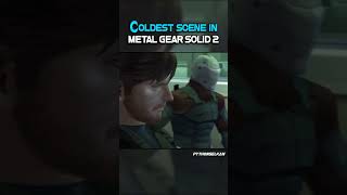 Coldest scene in Metal Gear Solid 2 🥶🥶