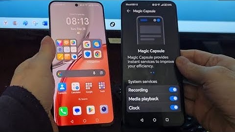 How to use dynamic island honor X9D | How to use magic capsule in honor X9D