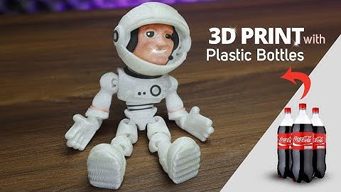 How to make Flexi astronaut- free filament - DIY