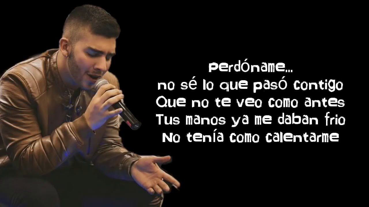 Perdoname 😥 Manuel Turizo (Letra) YouTube