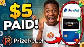 This Survey Site Paid Me $5 – PrizeRebel Review (Live Withdrawal) screenshot 1