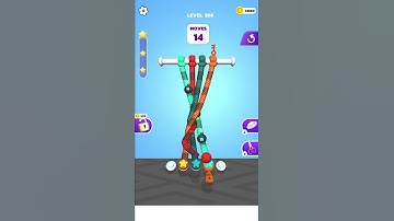 Tangle Master 3D | Gameplay Walkthrough | Level 266 #shorts