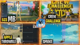 Pubg Mobile Lite - New Feautures crew, apple, parachute trail | gameplay proof! screenshot 5