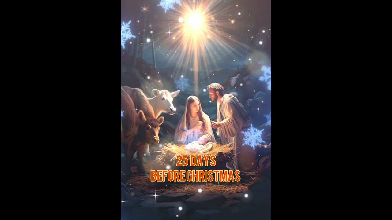 25 Days Before Christmas Christmas Countdown 2024 Have a Merry