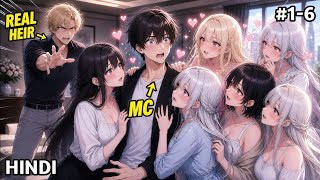 [1-6] After Learning I Was a Fake Heir… My 8 Sisters Became Obsessed With Me [HINDI]