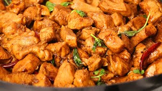 Thai Basil Chili Chicken | Pad Kra Pao Gai