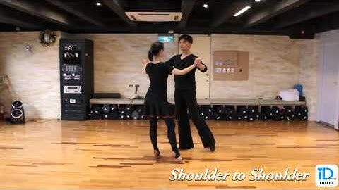 Cha Cha Cha Beginner Step - Shoulder to Shoulder