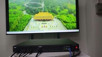 KENSENCE--Factory Video Wall 4x4 8x8 4k Edid Switch Hdmi Matrix Switcher Over Ethernet Cat5/6