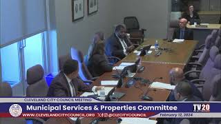 Municipal Services and Properties Committee, February 12, 2024