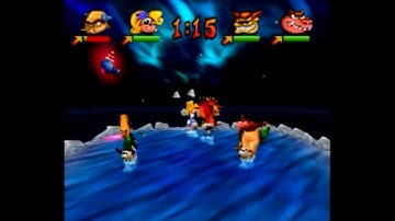 Crash Bash | Part 3 | Polar Panic Trophy, Gem, Crystal
