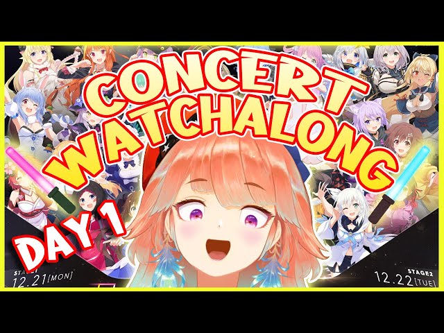 【HOLOLIVE 2ND FES. WATCHALONG】Let's cheer for them together! 【DAY 1】 #こえていくホロライブ  #kfp #キアライブのサムネイル