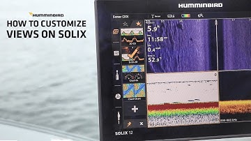 How to Save a Favorite Sonar View on Humminbird SOLIX