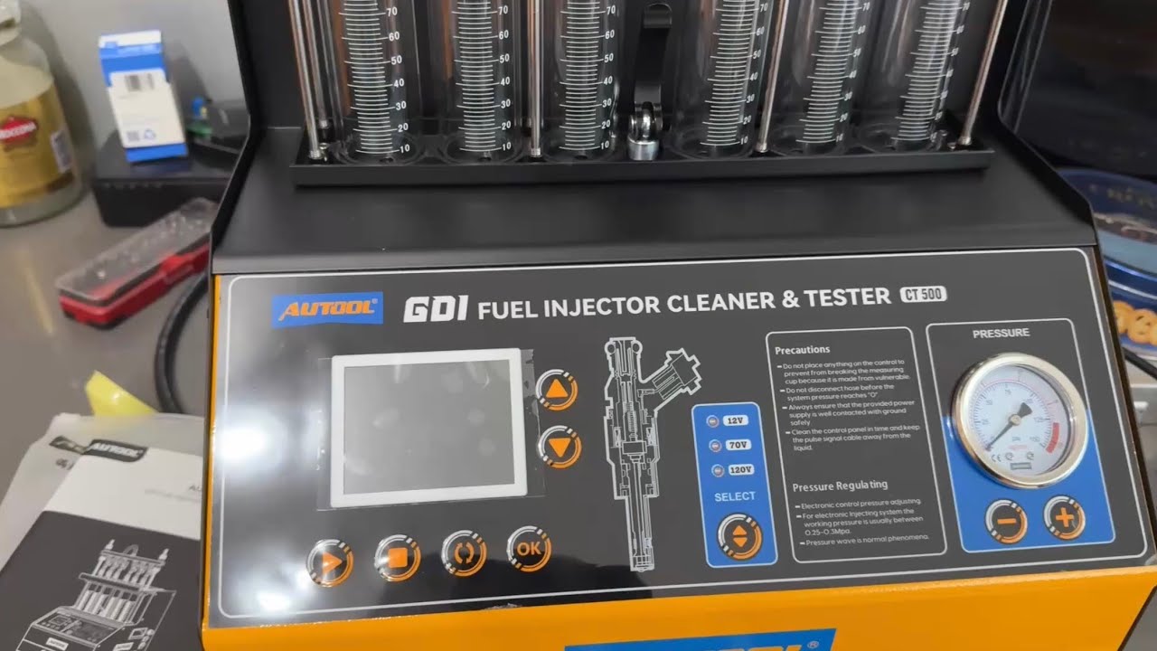 AUTOOL CT-500 Injector Cleaning Machine Review | Should You Buy It? (First Impressions)