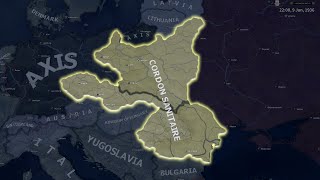 What if there was a Cordon Sanitaire in ww2? | Hoi4 Timelapse