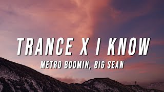 Metro Boomin, Big Sean - Trance X I Know (TikTok Mashup) [Lyrics]