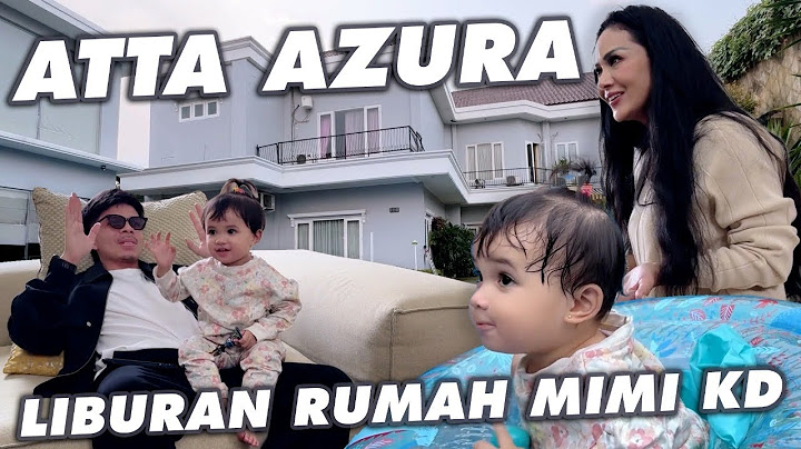 SEHARIAN ATTA AZURA MAIN RUMAH MIMI KD!! AZURA GIRANG BANGET MAU BERENANG