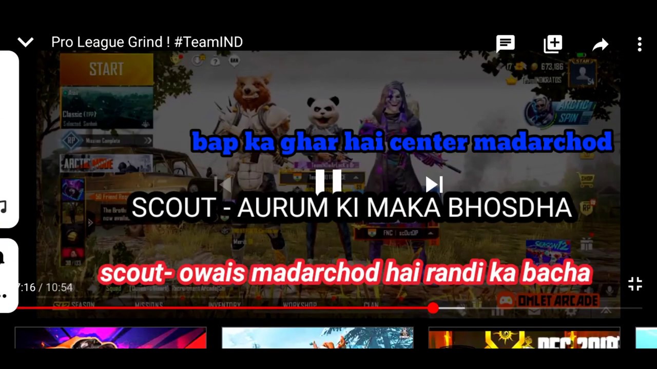 scOut abusing owais and coach (aurum) on live stream | scOut leaving fnatic | owais angry on scOut |