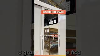 Guarda Roupas Casal 3 Portas de Correr com Espelho Sami - Esplanada Móveis