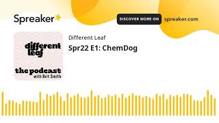 Spr22 E1: ChemDog (part 1 of 2)