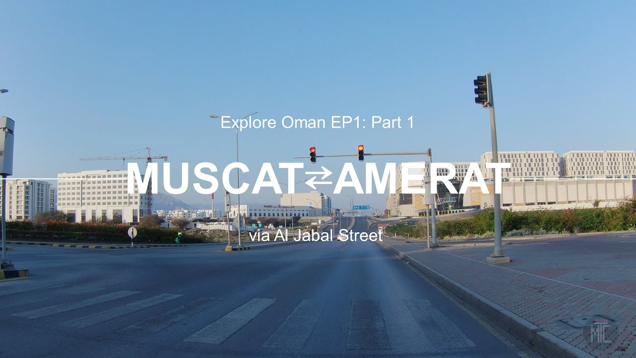 Muscat to Amerat via Al Jabal Street Round-trip Motorcycle Touring | Explore Oman EP1: Part 1