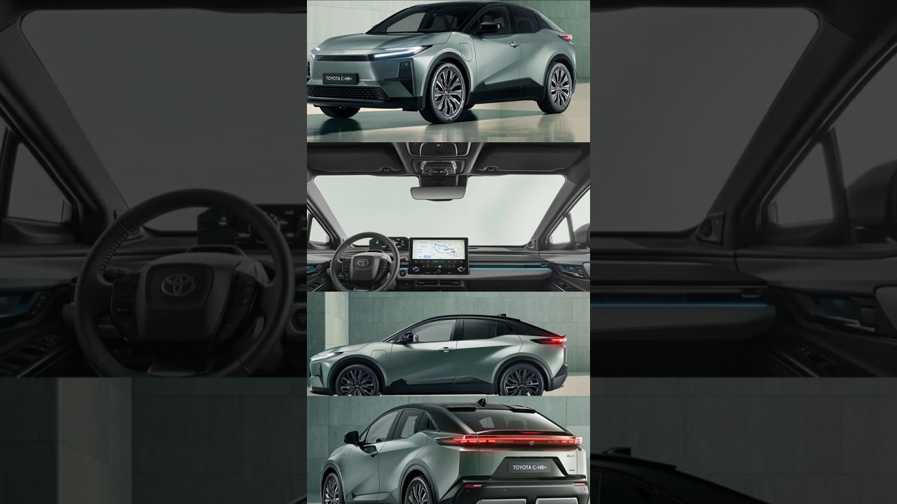 TOYOTA C-HR+ Battery Electric | deliver 343 DIN hp / 252 kW and 0-100 km/h in 5.2 seconds | 