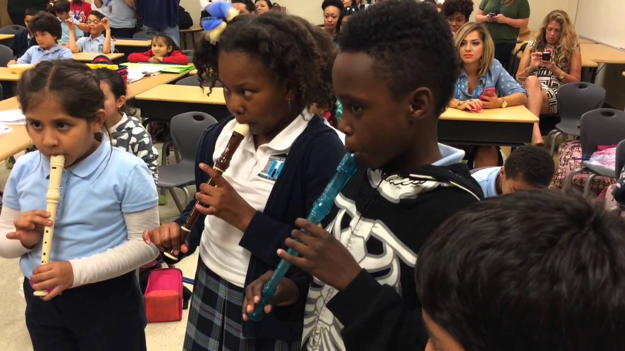 Sheila E, jams with third graders at Southside Elementary Museums Magnet School