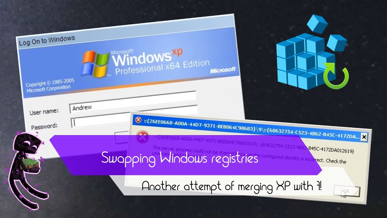  New Swapping Windows registries