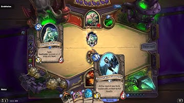 Hearthstone Naxxramas Construct Quarter Class Challenge #1