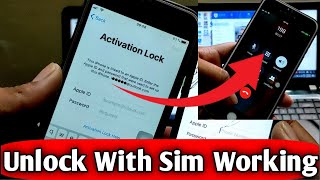 iPhone 6s - X iCloud Bypass With Sim Working Any iOS | iPhone 6s iCloud Bypass With Signal 100% Free