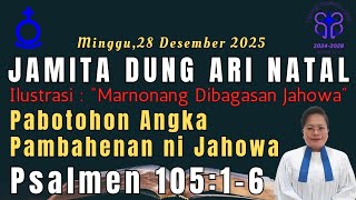 CHRISTMAS SERVICE PSALM 105:1-6 TELLING THE WORKS OF JEHOVAH