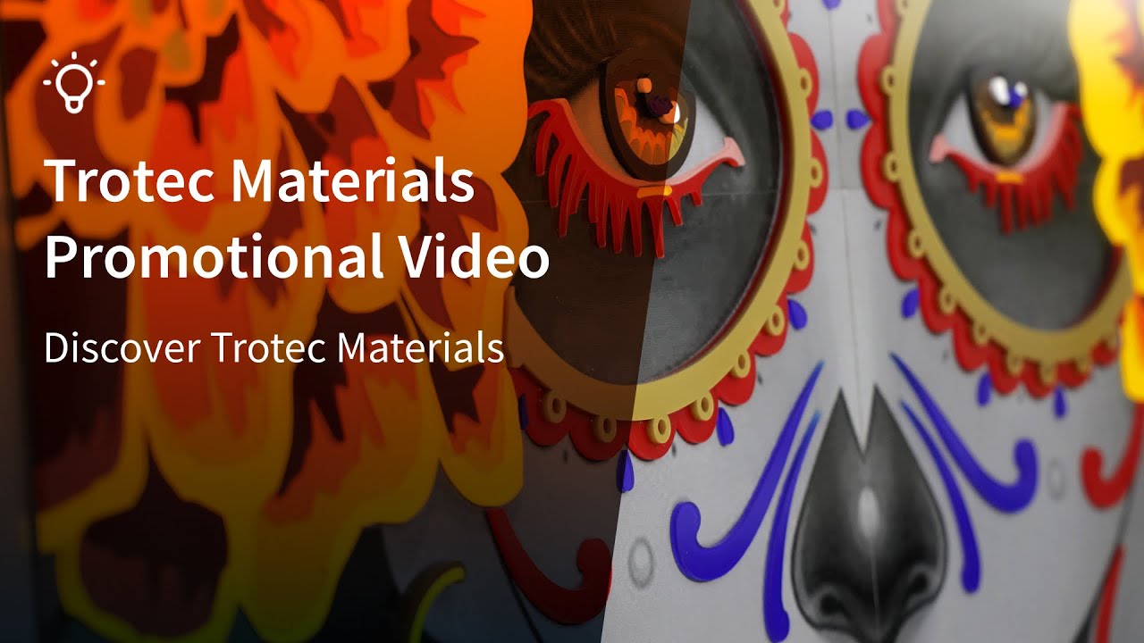 Trotec Engraving Supplies Promotional Video Trotec Laser YouTube