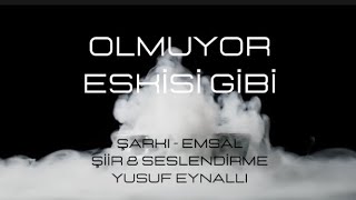 Olmuyor Eskisi Gibi - Emsal - Şiir - Yusuf EYNALLI @EMSALOFFICIAL Resimi