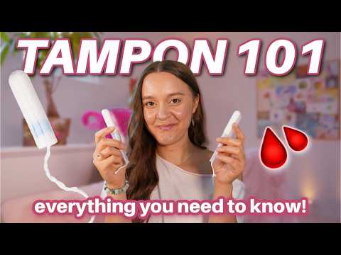 Tampon 101: Everything Beginners Need to Know!