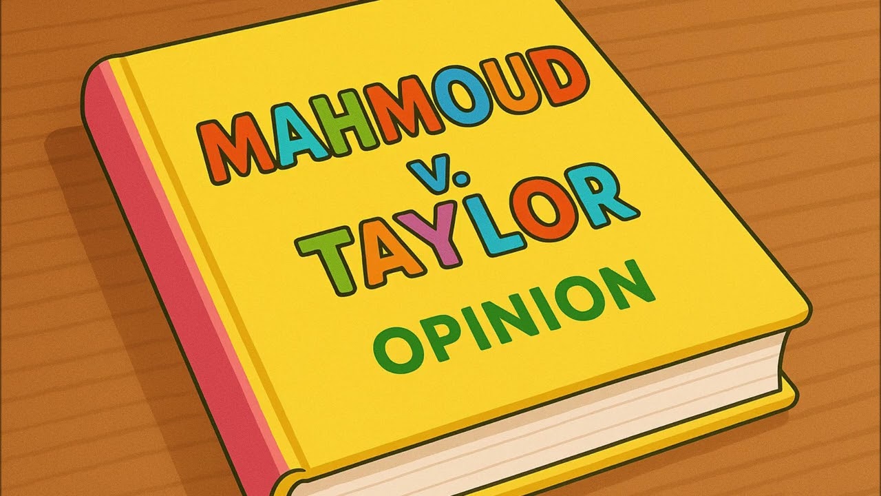 Mahmoud v  Taylor, Opinion of the Court by Justice Alito