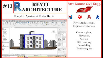 #12. Apartment Design in Revit.|| Complete Design Explanation