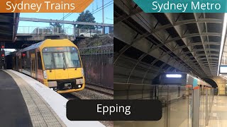 Sydney Rails Vlog 36: Epping Station - Sydney Trains & Metro