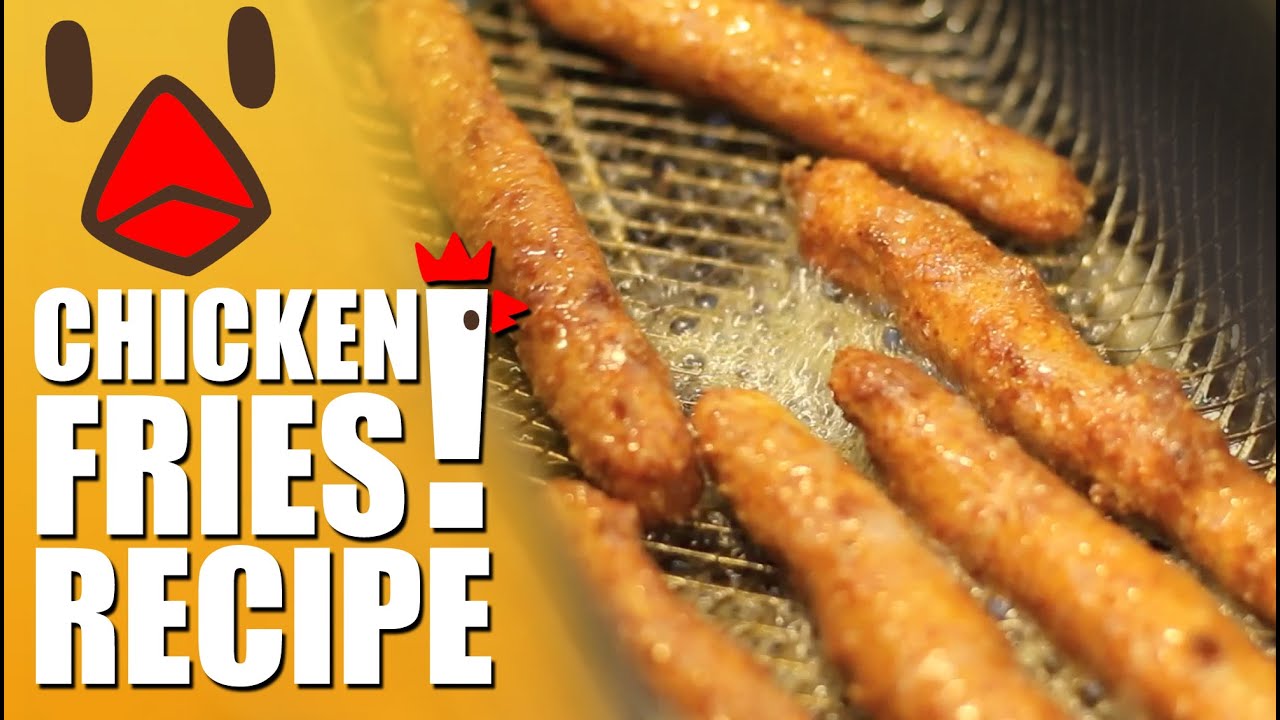 Burger King BK Chicken Fries & White Castle Chicken Rings Recipe Remake - HellthyJunkFood