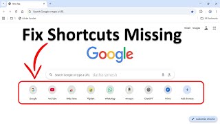 How to Fix Shortcuts Not Showing In Google Chrome