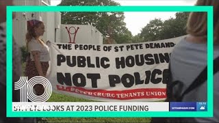 St. Pete group rallies to defund the police after police department asks for $131.1M in funding