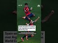 Spain defeats Argentina 1-0 to win the World Cup