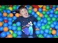 Indoor Playground Family Fun for Kids Play Center Slides Playroom with Balls | TheChildhoodLife